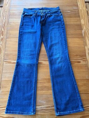 Levi's Women's Dark Blue Wide-Leg Jeans